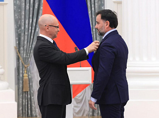Депутата Госдумы Бекхана Агаева наградили орденом «За заслуги перед Отечеством» II степени.